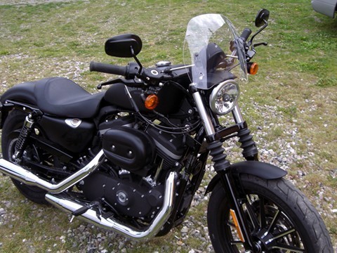 Roadster Windshield - Chopper incl. Mounting Kit and MOT Papers MRA