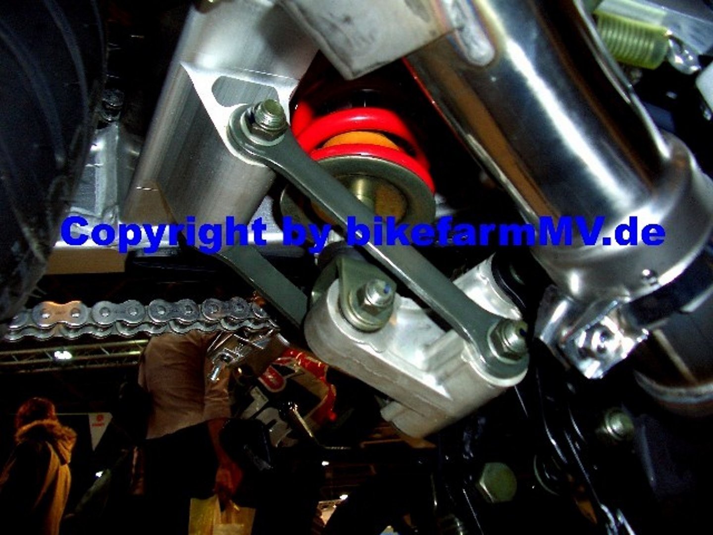 30mm Tieferlegung Lowering Kit RAC Hecktieferlegung Yamaha FJR 1300 2006-2012 