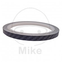 Wheel Stripes 6m x 7mm reflective with adaptor carbon 729.00.01