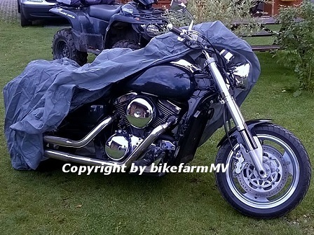 Motorcycyle Cover Folding Garage Indoor